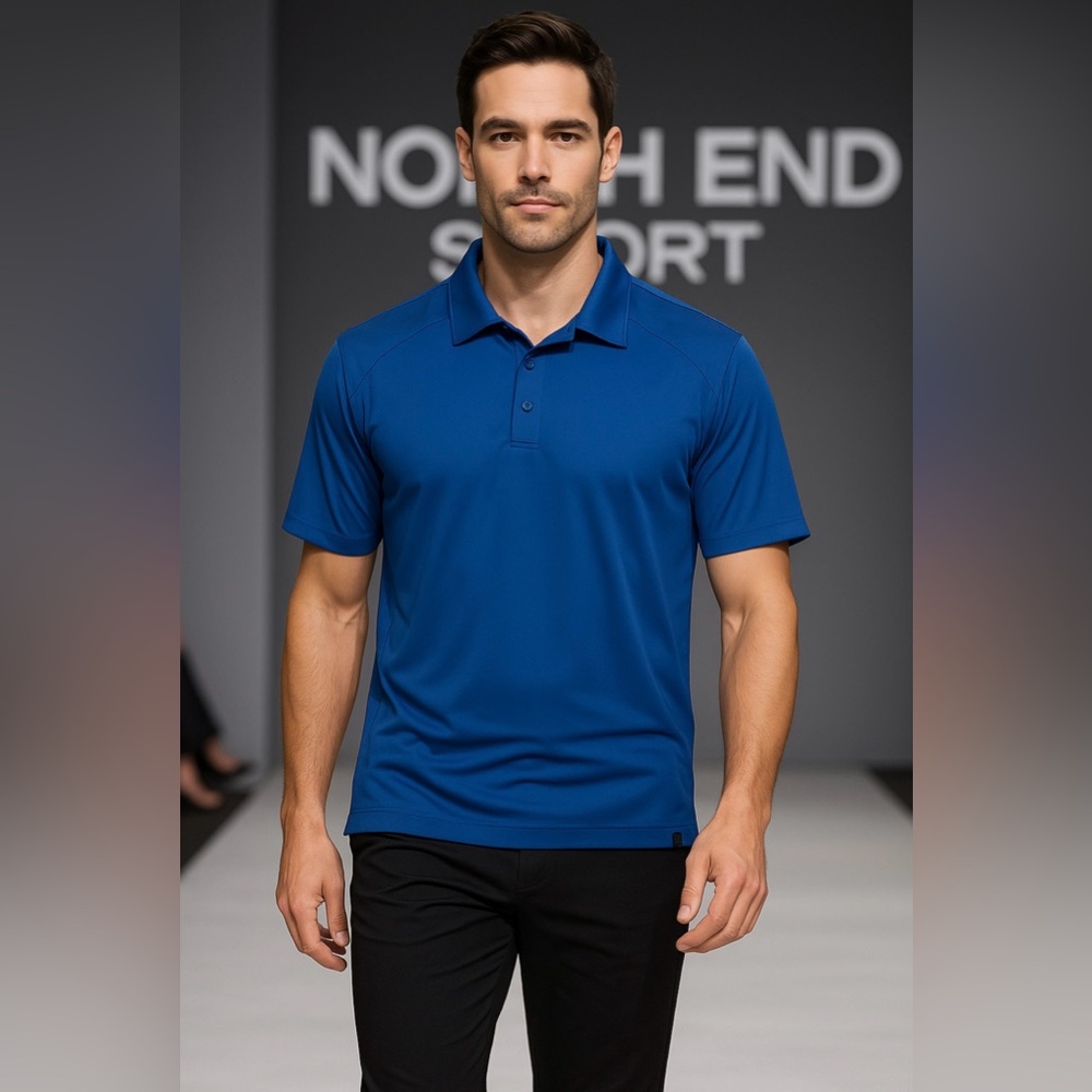 Classic Blue Men's Polo sport Shirt